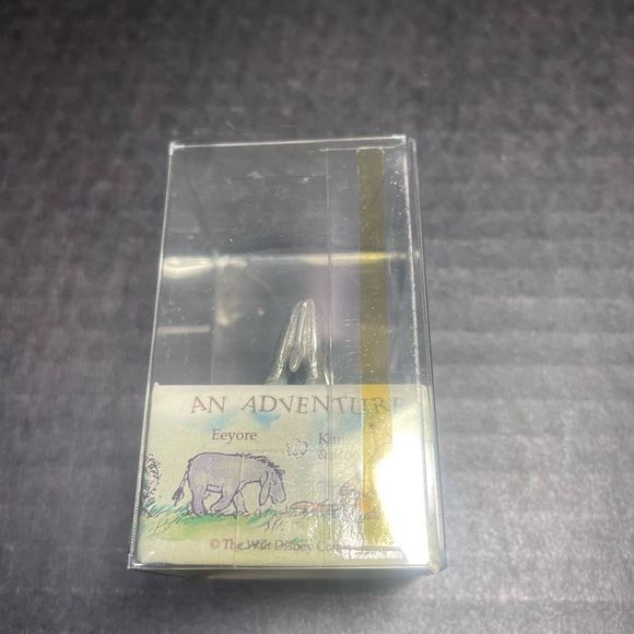 RARE VINTAGE BNIB Danforth Pewterers Pewter Eeyore Miniature Figurine Disney - Picture 2 of 9